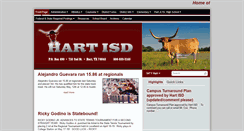 Desktop Screenshot of hartisd.net
